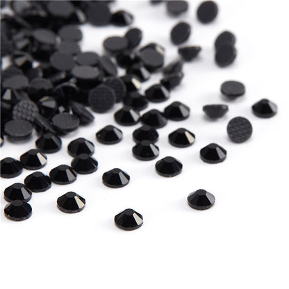 Jet Black - Hotfix Rhinestones