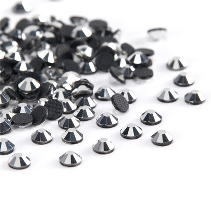 Labrador Silver - Hotfix Rhinestones