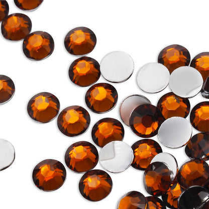 Amber Brown - Resin Non-Hotfix Rhinestones