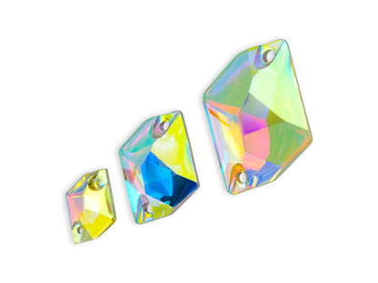 Cosmic, Crystal AB - Resin, Sew on Rhinestones