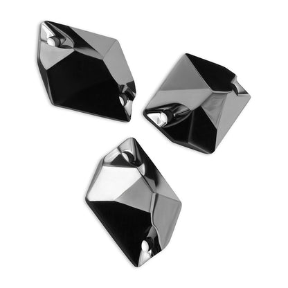 Cosmic, Jet Hematite - Resin, Sew on Rhinestones