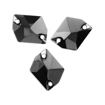 Cosmic, Jet Hematite - Resin, Sew on Rhinestones