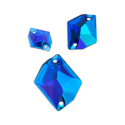 Cosmic, Sapphire AB - Resin, Sew on Rhinestones