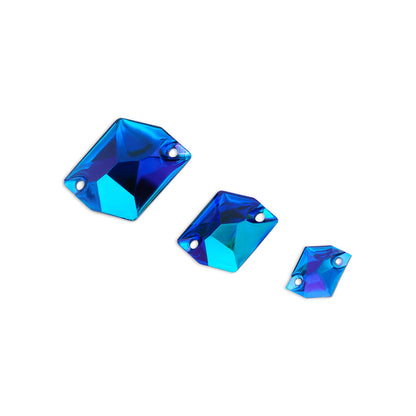 Cosmic, Sapphire AB - Resin, Sew on Rhinestones