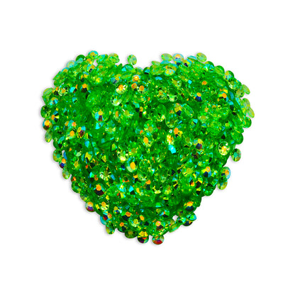 Green AB - Transparent Non-Hotfix Rhinestones