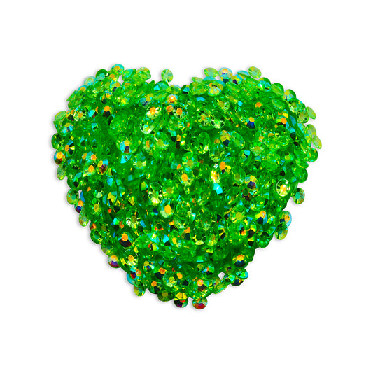 Green AB - Transparent Non-Hotfix Rhinestones