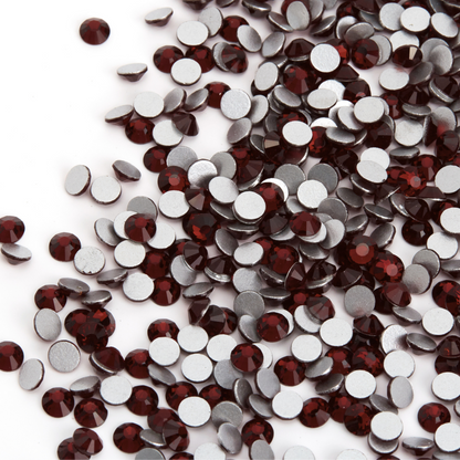 Wine Red Dark Siam - Non-Hotfix Rhinestones