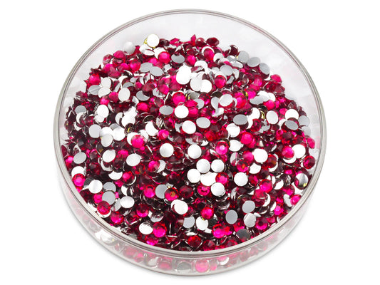 Fuchsia - Resin Non-Hotfix Strassi