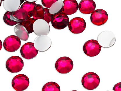 Fuchsia - Resin Non-Hotfix Rhinestones