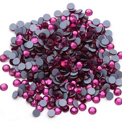 Fuchsia - Hotfix Rhinestones