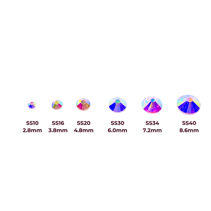 Crystal AB - Non-Hotfix Rhinestones
