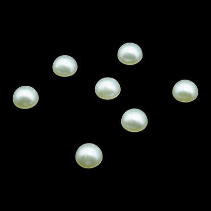 Puolihelmet – Luonnonvalkoinen