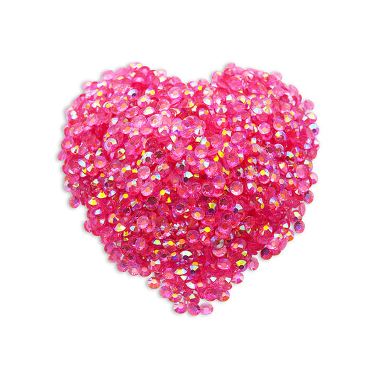 Rose AB - Transparent Non-Hotfix Rhinestones