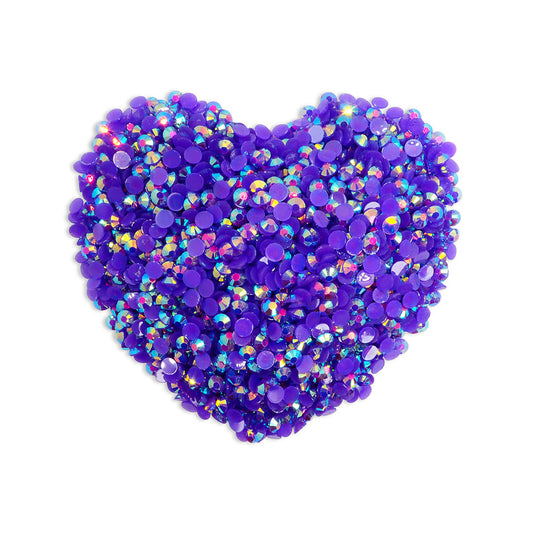 Tumman Amethyst AB - Jelly Non-Hotfix Strassi