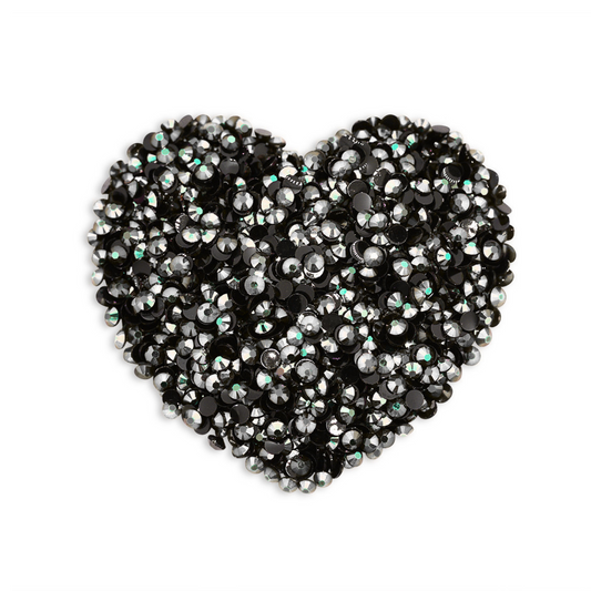 Jet Hematite - Resin Non-Hotfix Strassi