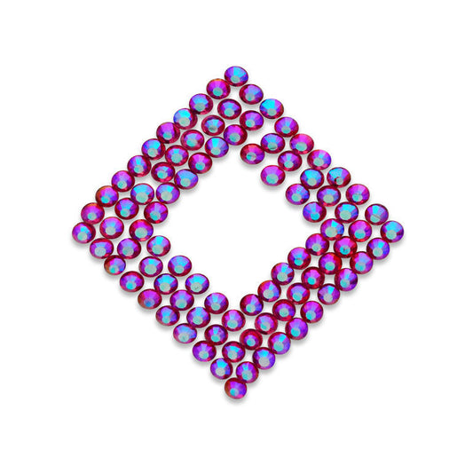 Rose AB - Hotfix Rhinestones