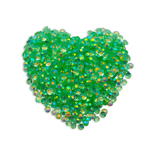 Light Green AB - Transparent Non-Hotfix Rhinestones