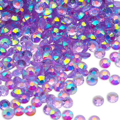 Lt. Amethyst AB - Transparent Non-Hotfix Rhinestones
