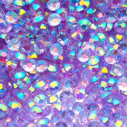 Lt. Amethyst AB - Transparent Non-Hotfix Rhinestones