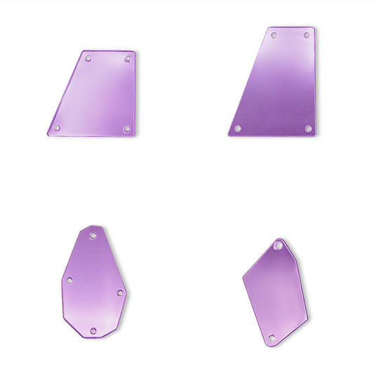 Peili, Medium Amethyst, Muoto P1 - P20, Akryyli, Ommeltava