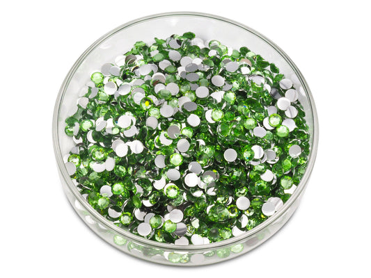 Lt. Emerald - Resin Non-Hotfix Strassi