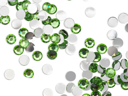 Lt. Emerald - Resin Non-Hotfix Rhinestones
