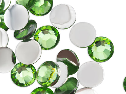 Lt. Emerald - Resin Non-Hotfix Rhinestones