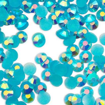 Malachite Sininen AB - Jelly Non-Hotfix Strassi