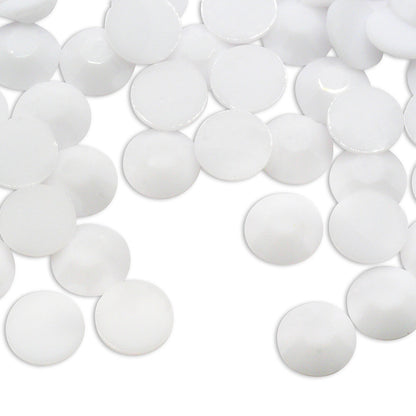 Ceramic White - Jelly Non-Hotfix Rhinestones