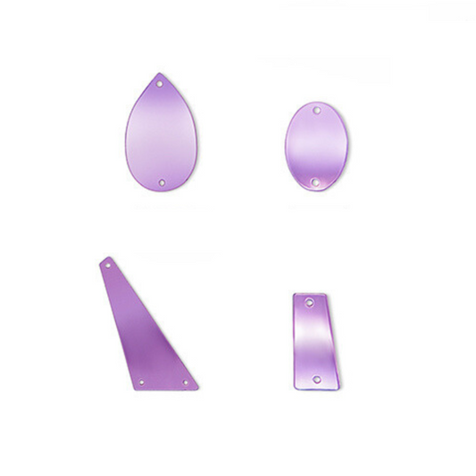 Peili, Medium Amethyst, Muoto P21 - P40, Akryyli, Ommeltava