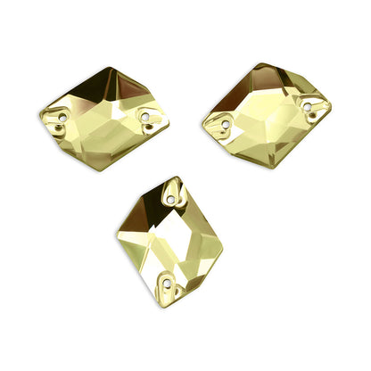 Cosmic, Jonquil - Glass, Sew on Rhinestones