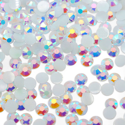 White AB - Jelly Non-Hotfix Rhinestones
