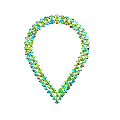 Peridot AB - Hotfix Rhinestones