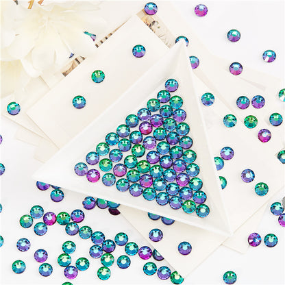 Peridot Flare - Non-Hotfix Rhinestones