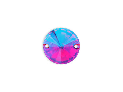 Rivoli Pyöreä, Rose AB - Resin, Ommeltava Strassi