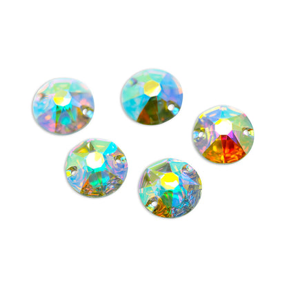 Rivoli Crystal AB 8+8 - Resin, Sew on Rhinestones