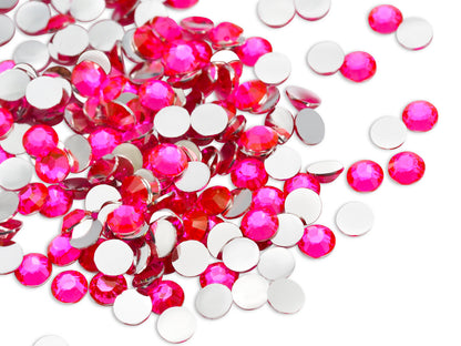 Rose - Resin Non-Hotfix Strassi