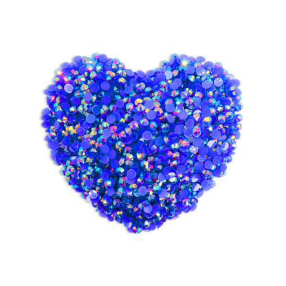 Sapphire AB - Jelly Non-Hotfix Rhinestones